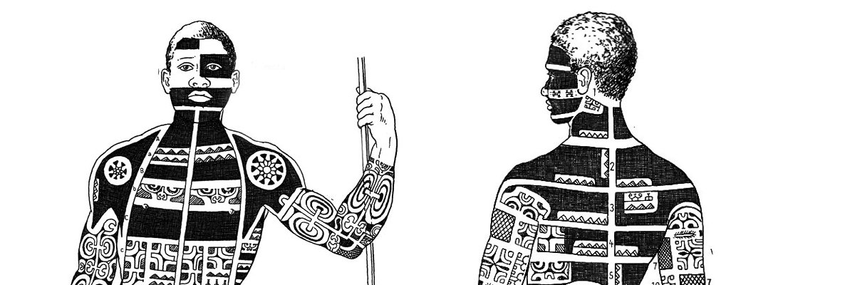 Marquesan tattoo examples