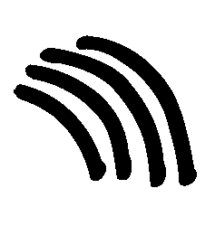 Polynesian tattoo symbol aso: rafter