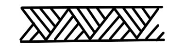 Tahitian woven cord symbol