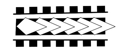 Elements in a Polynesian tattoo must be properly separated