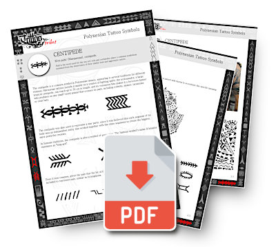 PDF card preview: Centipede symbol