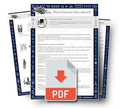 PDF guide preview: The Purpose of Polynesian Tattoos