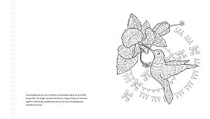 Polynesian hummingbird design