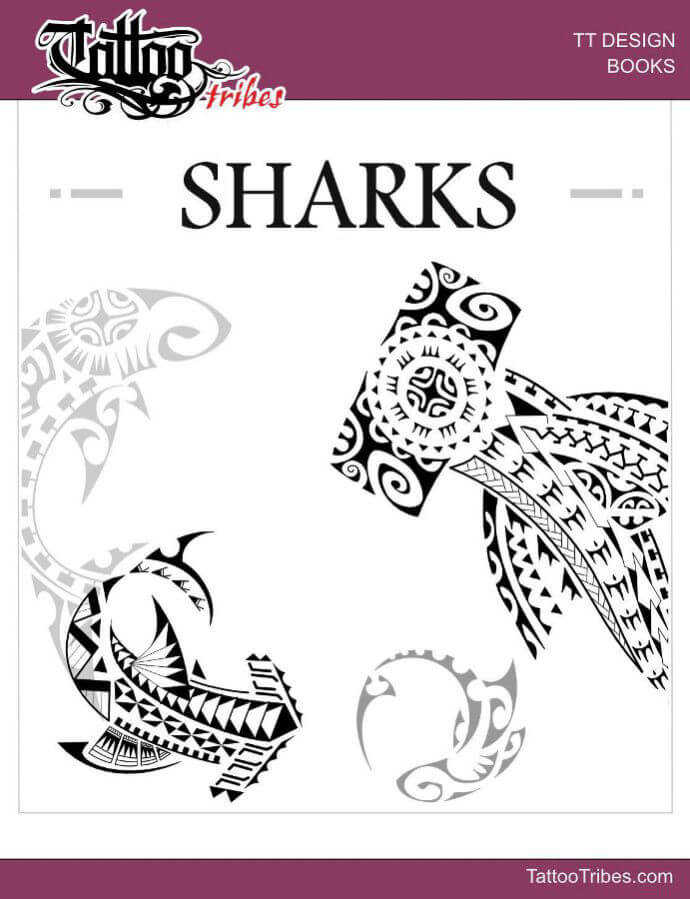 Sharks Tattoo Designs book