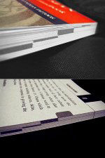 Color tabs for easy navigation