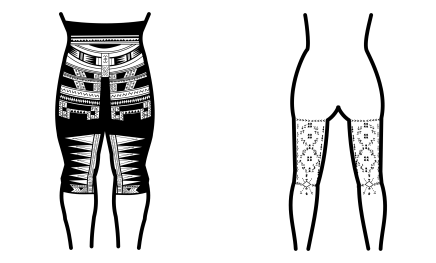 Samoan pe'a and malu tattoos