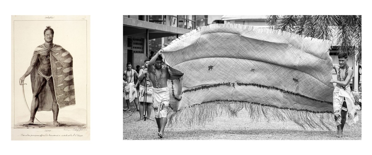 Polynesan fine mats offering