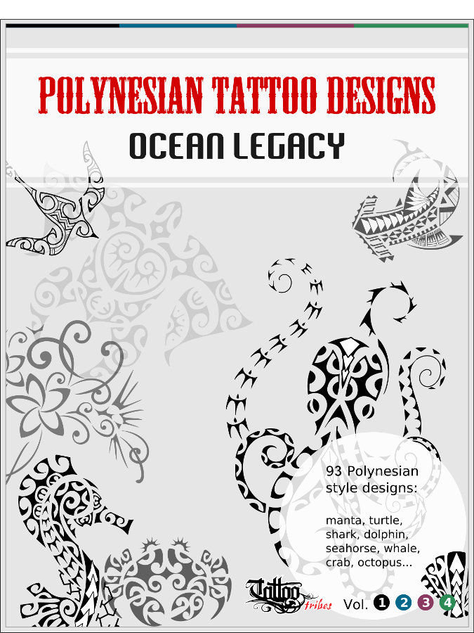 Ocean Legacy - Polynesian tattoo design book