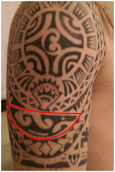 Nurturing whale tattoo symbol