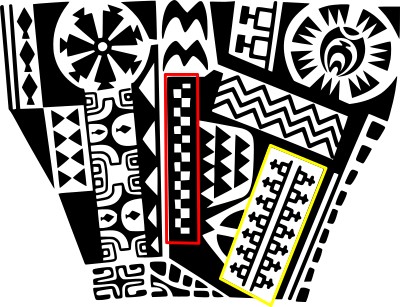 Contemporary Marquesan arm tattoo