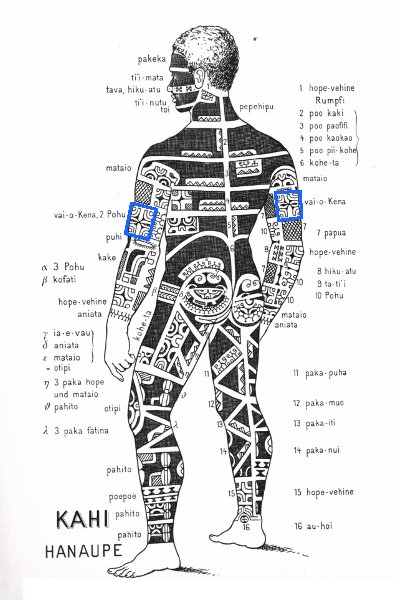 Vai o Kena detail from Von den Steinen