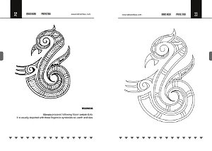 Maori manaia tattoo design