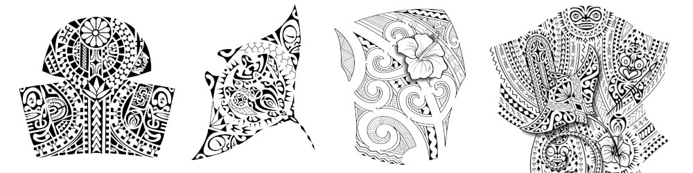 Polynesian tattoo designs by Roberto Gemori
